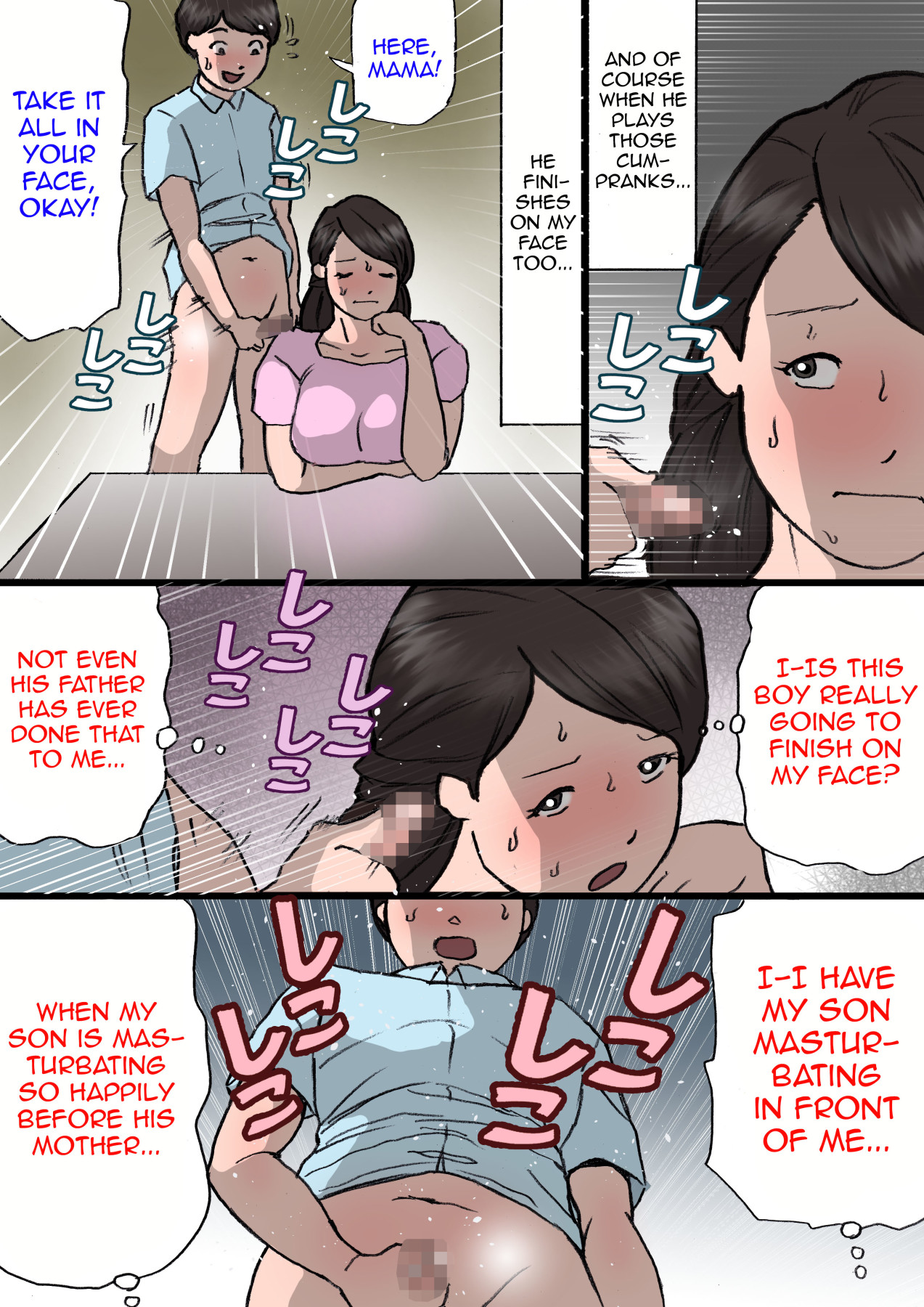 Hentai Manga Comic-Mom Can't Get Angry With Her Mischievous Son-Read-25